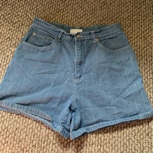 Bill Blass high waisted Jean Shorts